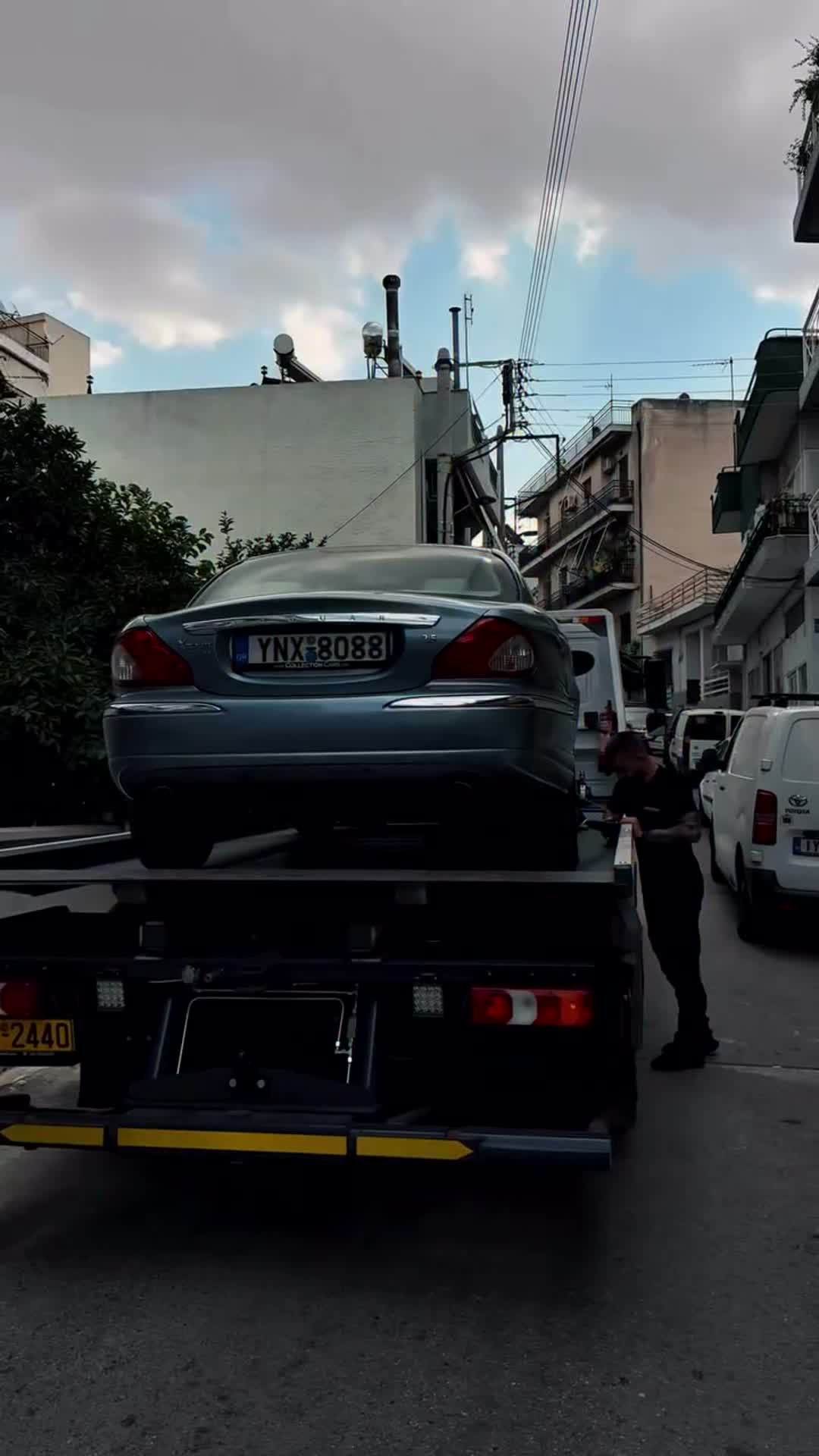 Jaguar σε μεταφορά